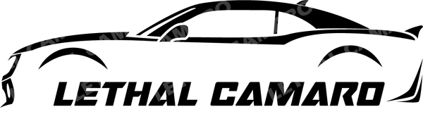 Lethal Camaro 6.5" Decal (Gen 5)