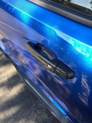 16-24 Camaro Carbon Fiber Exterior Door Handle Covers