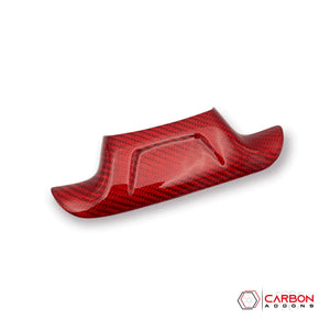 16-24 Camaro Carbon Fiber Lower Steering Wheel Emblem Trim Cover