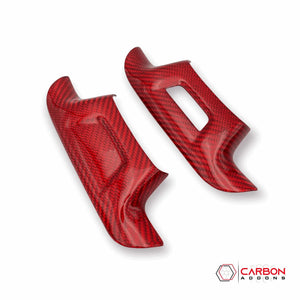 16-24 Camaro Carbon Fiber Lower Steering Wheel Emblem Trim Cover