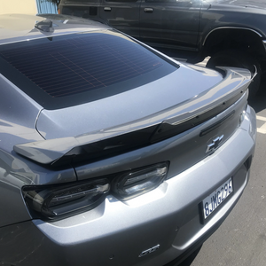 Camaro 19-24 SS with Rear View Camera Wicker Bill