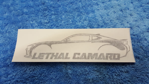 Lethal Camaro 6.5" Decal (Gen 6)