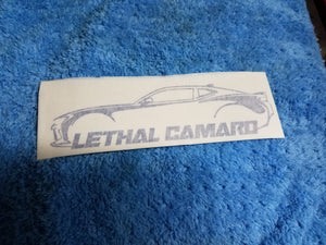 Lethal Camaro 6.5" Decal (Gen 6)