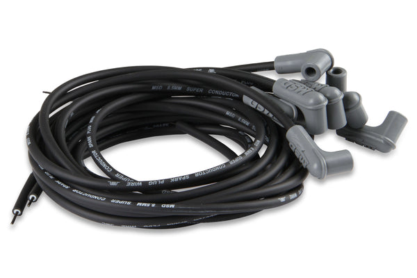 Black Super Conductor Universal Spark Plug Kit (8 Cyl 90 Degree Plugs) –  Lethal Garage Inc.