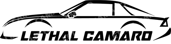 Lethal Camaro 6.5" Decal (Gen 3)