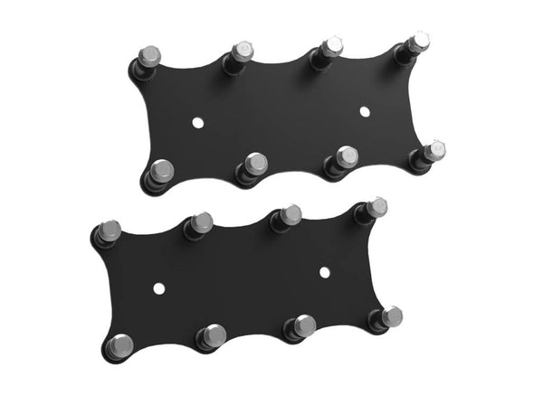 HOLLEY EFI IGNTION COIL REMOTE RELOCATION BRACKET, BLACK FINISH, PAIR