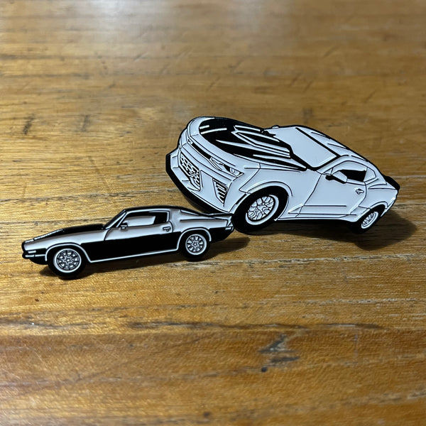 Lethal Garage 'Lethal Camaro' B&W Series Pin (2022 Pin #1)